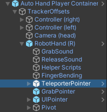 Where this components is found on the demo hands